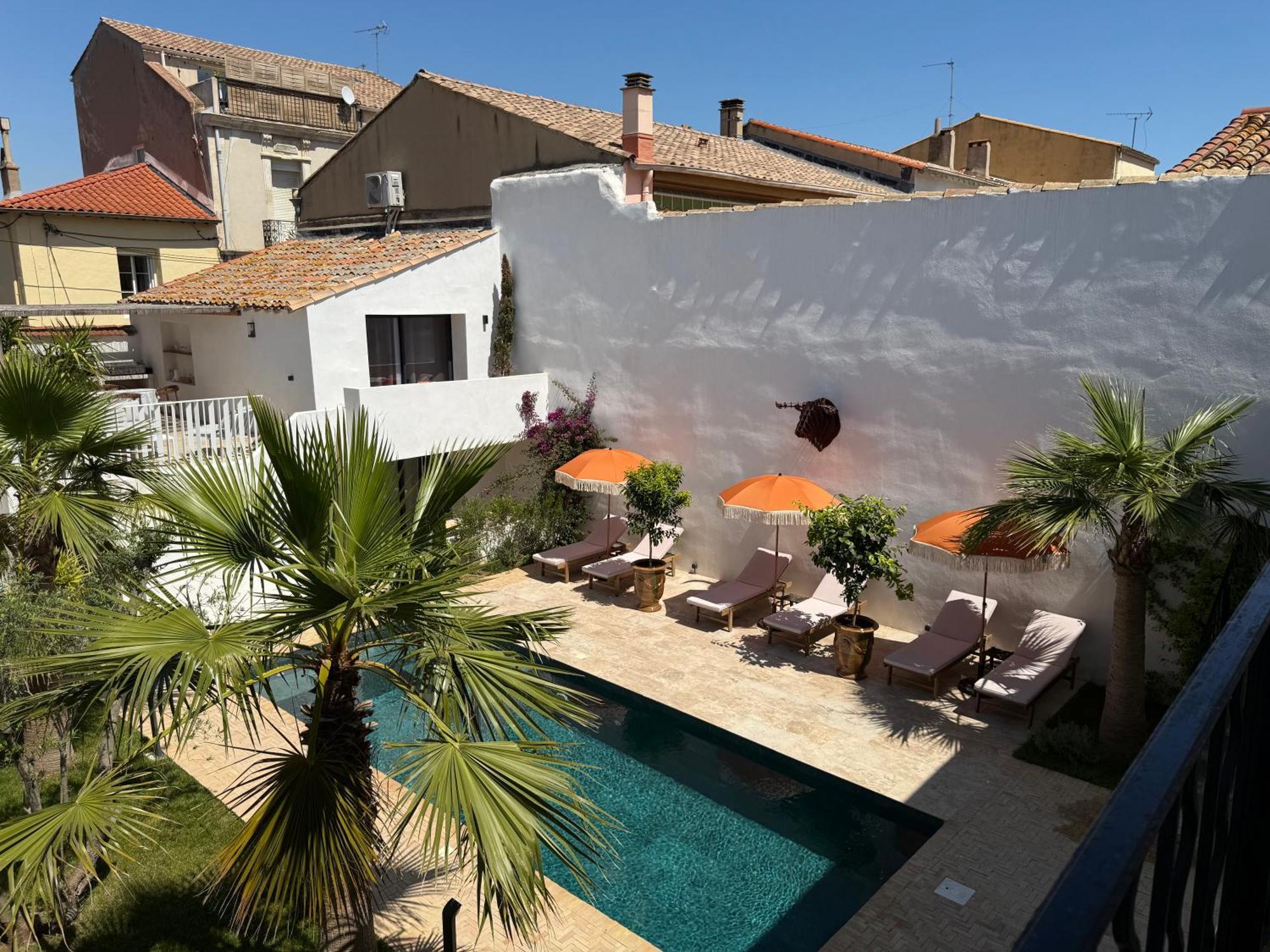 La Maison De Ville - Piscine - Spa Sète Extérieur photo